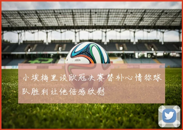 小埃梅里谈欧冠决赛替补心情称球队胜利让他倍感欣慰