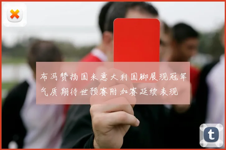 布冯赞扬国米意大利国脚展现冠军气质期待世预赛附加赛延续表现